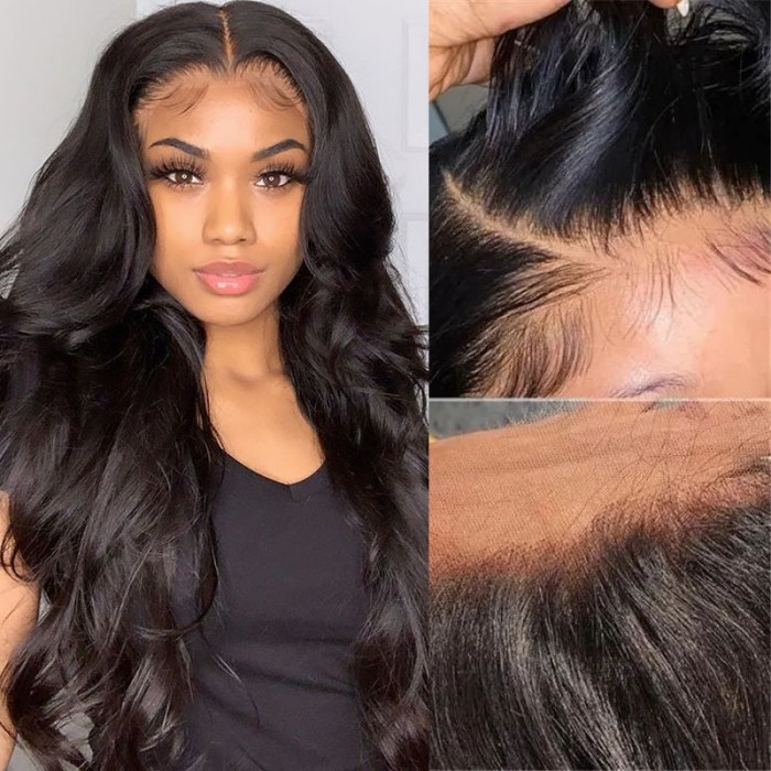 Ins Exclusive 18 Inch 180% Density 5x5 HD Lace Body Wave Wig