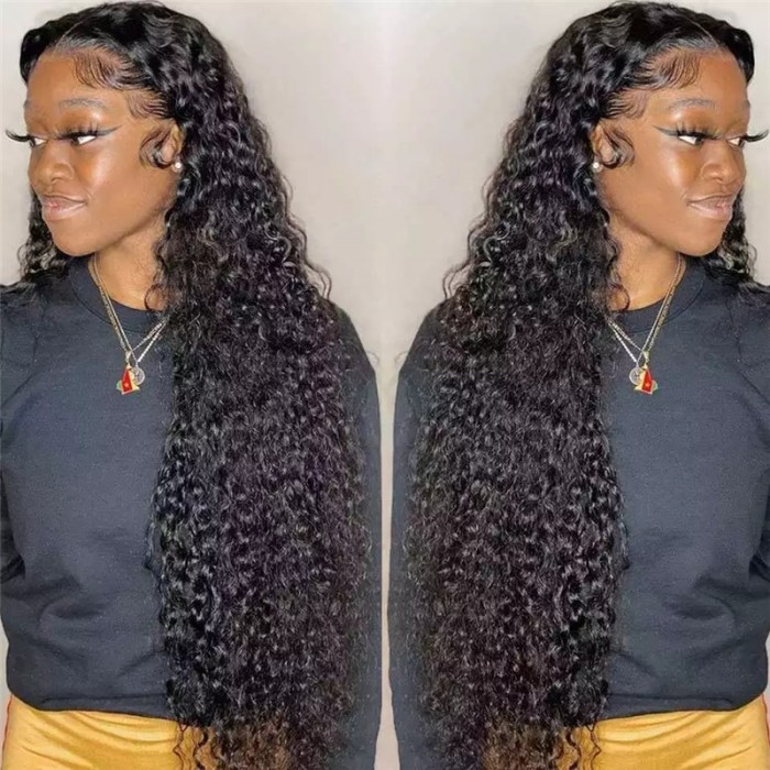 UNice 13*6 lace front curly wig details