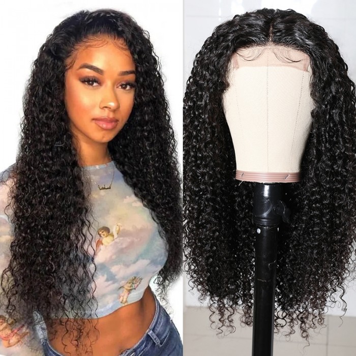 Curly Wigs Lace Part Wig 