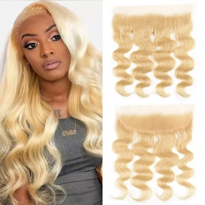 613 Blonde Body Wave Hair 4x13 Lace Frontal