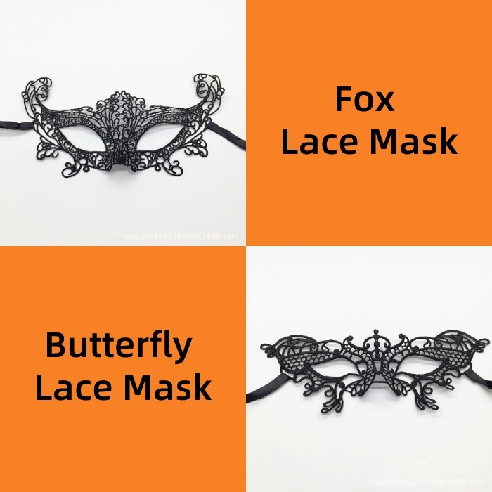 Halloween Limited Special Gifts | Fox + Butterfly Lace Mask