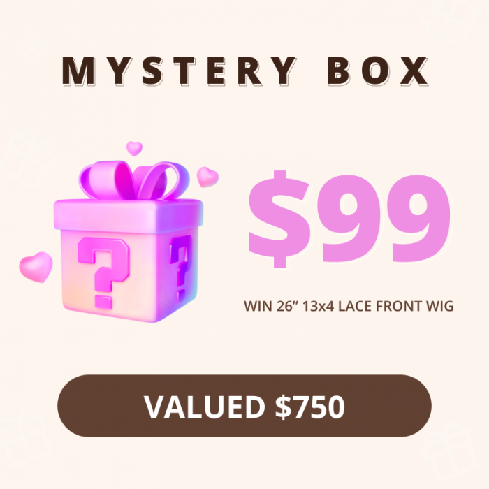Mystery Box Win Value $750 Lace Front Wig And Free Gift