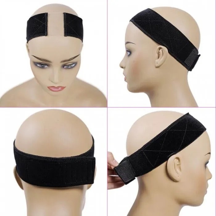 Lace Wig Grip Bands Flexible Wig Comfort Bands Velvet Non Slip Headband to Keep Wig Secured and Prevent Headaches