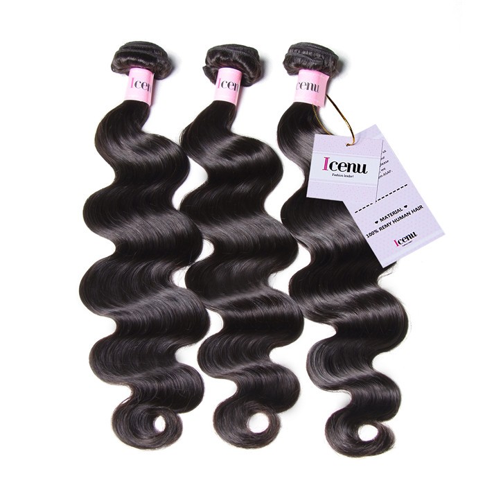 UNice Hair Icenu Series 3 Pcs/pack Hair Brazilian Body Wave Virgin Hair 