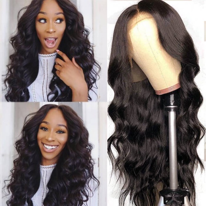 UNice Hair Popular Body Wave Lace Front Human Hair Wigs For Black Women ...