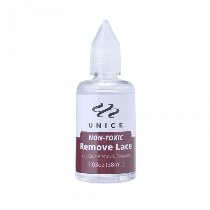 Bonus Buy Unice Remove Lace, Dry Glue Rmoval Solution, Non-Toxic, For Lace Wig/Toupee/Hair Extension 1 Bottle 38ml