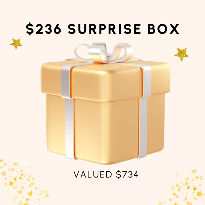 UNICE $236 SURPRISE BOX - 2 Items FOR $734 VALUE (Wig)