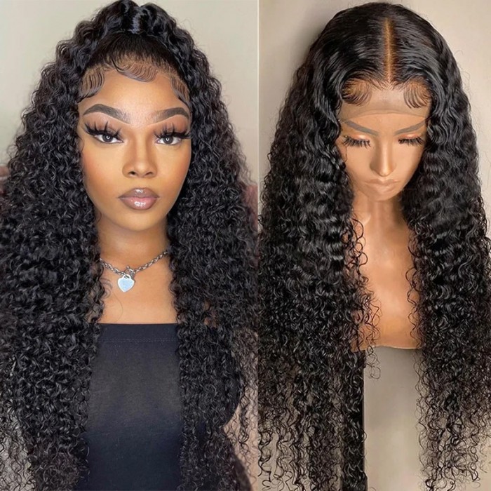 UNice Natural Curly Lace Front Wig