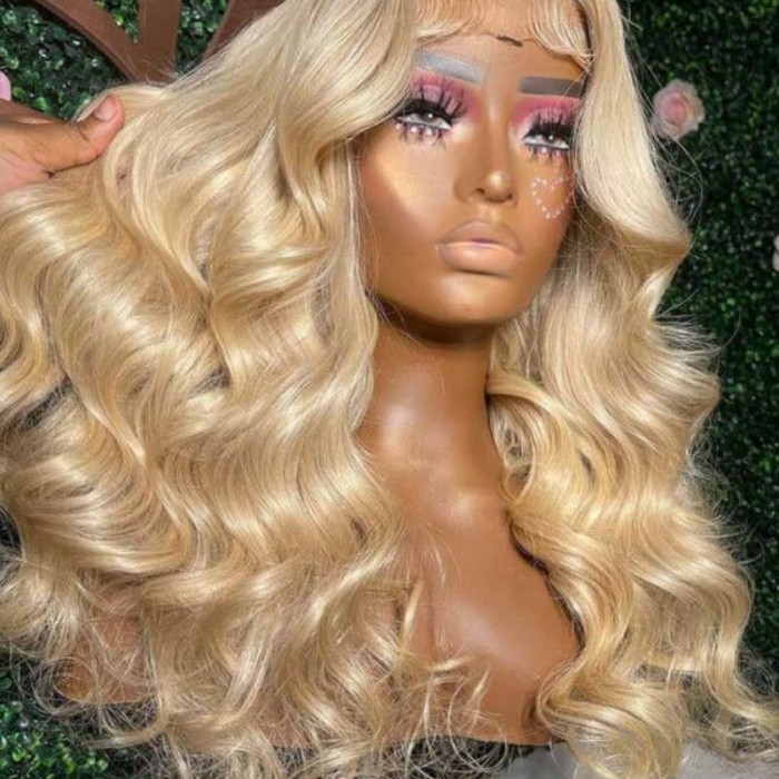 Unice 613 Blonde Invisible Hd 13x4 Lace Front Body Wave Wig 