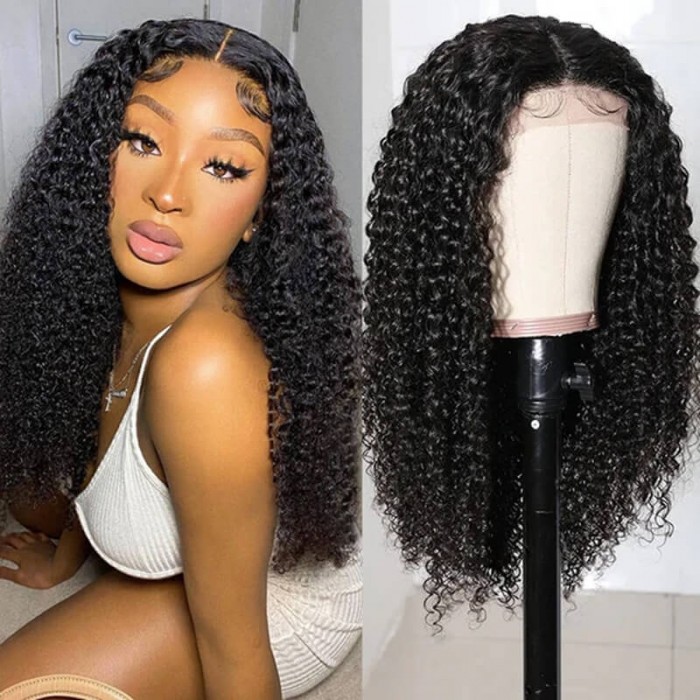 UNice Undetectable Invisible Glueless Lace Real HD Lace Wig Curly Hair