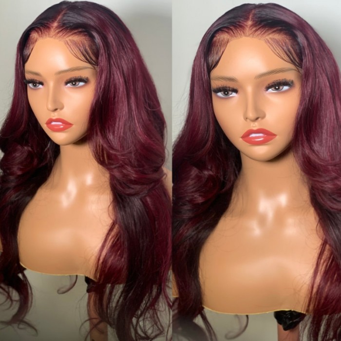 UNice-13x4-Lace-Front-Layered-Burgundy-Ombre-Wig-With-Dark-Roots