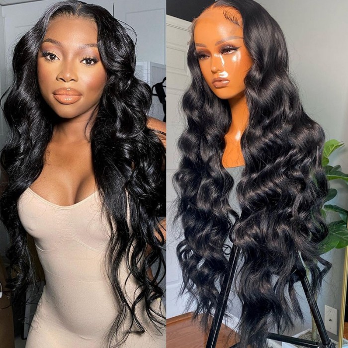 Summer Hair 13x6 HD Lace Front Wigs Super Silky For Women Body Wave Human Lace Wigs 