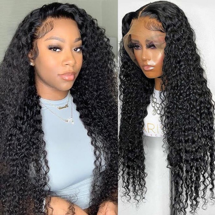 13x4 HD Lace Jerry Curly Wigs for Women 150% Density Exclusive Sale Best Choose On Summer