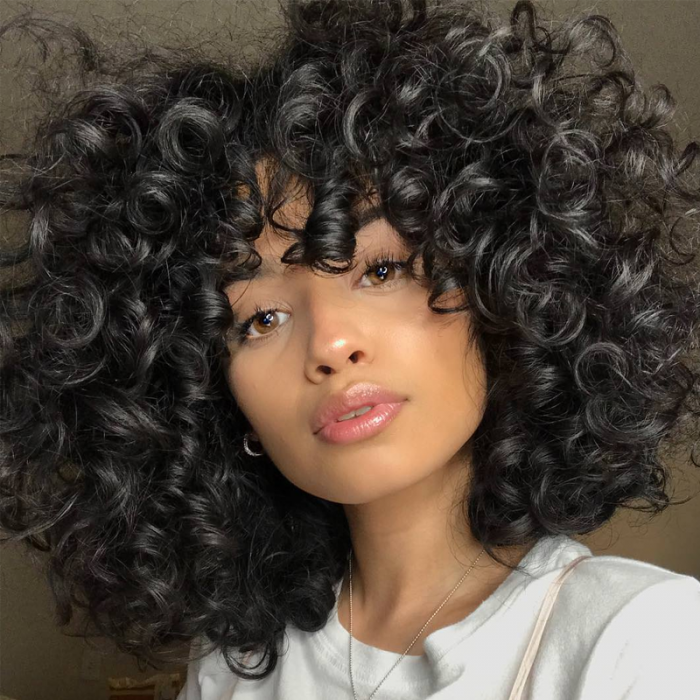 Spring Sunshine Gorgeous Loose Bouncy Curly Glueless Wig Short Bob Style For Women 10 Inch