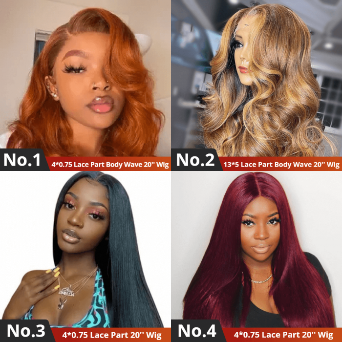 Unice Live Exclusive $299 Get 2 Wigs Combo Deal Human Hair Wigs
