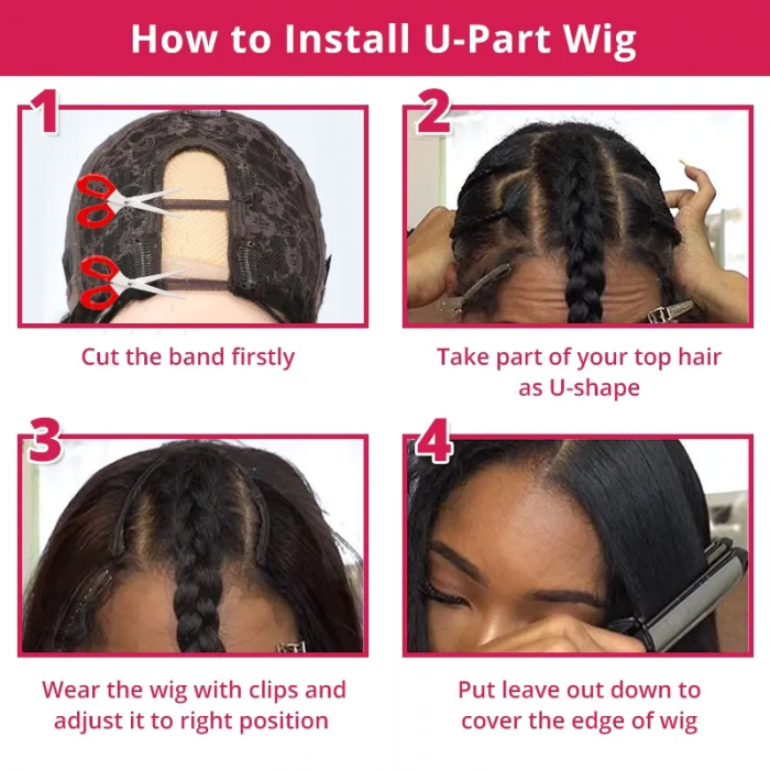UNice Glueless Ready To Wear Beginner Friendly U Part Curly Wig | UNice.com