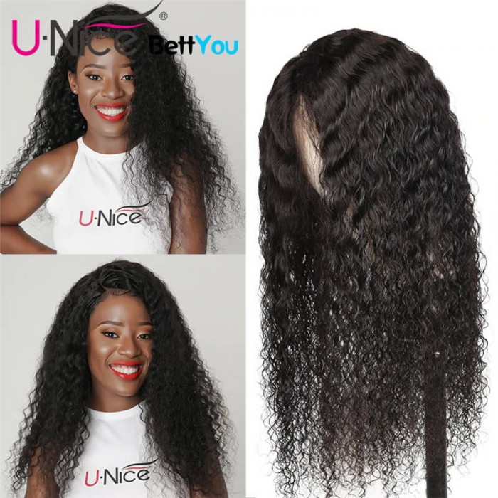 Unice Hair Bettyou Wig Series Lace Front Wig 100 Remy Human Hair Deep Wave Wig Baby Hairs Along The Hairline