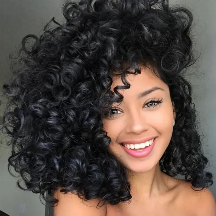 Amazon.com : Cloud Hair Peruvian Aunty Funmi Human Hair With 4x4 Lace  Closure Romance Curls Funmi Hair 3Bundles With Closure 4Pcs/Lot Virgin Hair  Wefts With Closure Pieces (10 12 14+8 inch closure) :