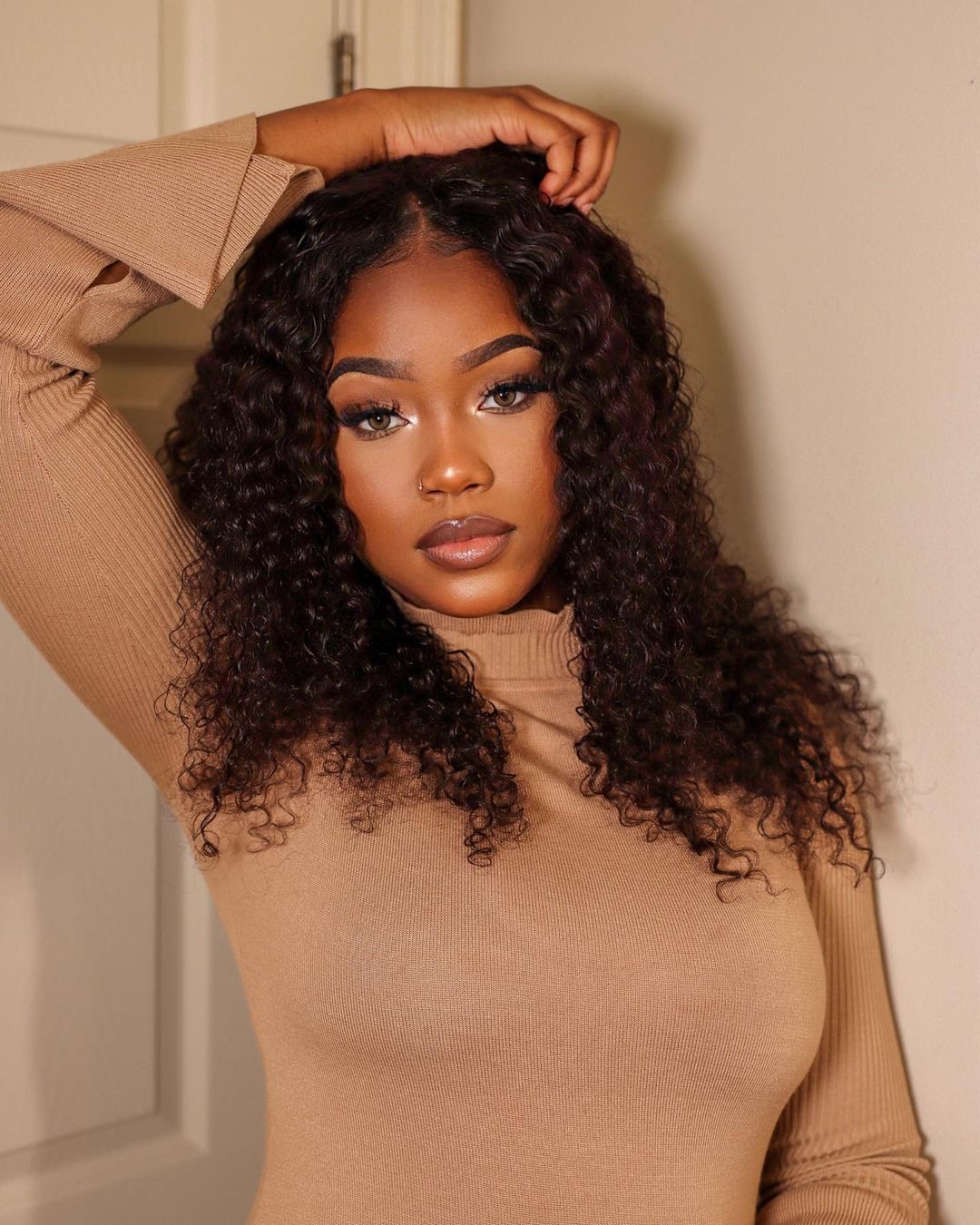 UNice Glueless Ready To Wear Beginner Friendly V Part Curly Wig No ...