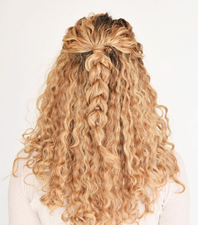 curly hair style