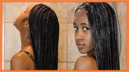 How to care for medium knotless braids?