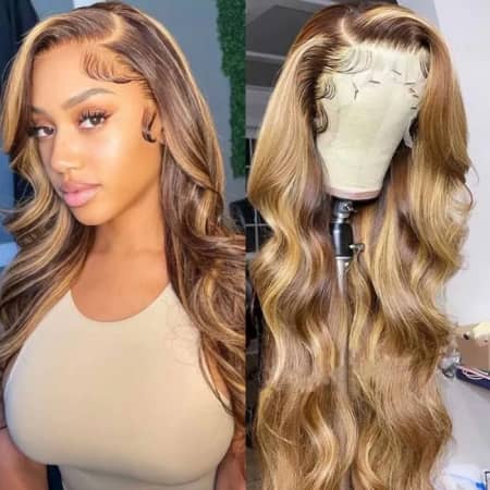 3. Lace front wigs