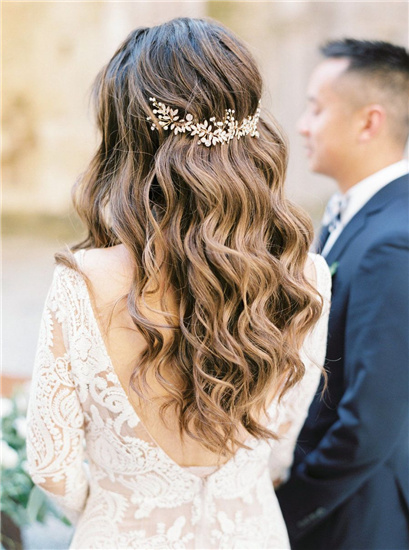 Wedding hairstyles for medium hair