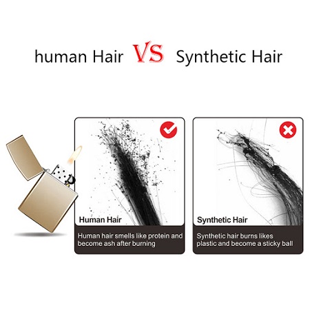 Synthetic_VS_Human_hair