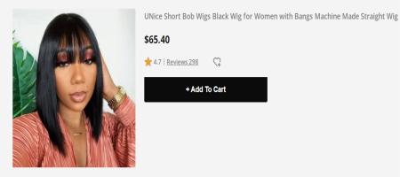 Affordable Bob Wig