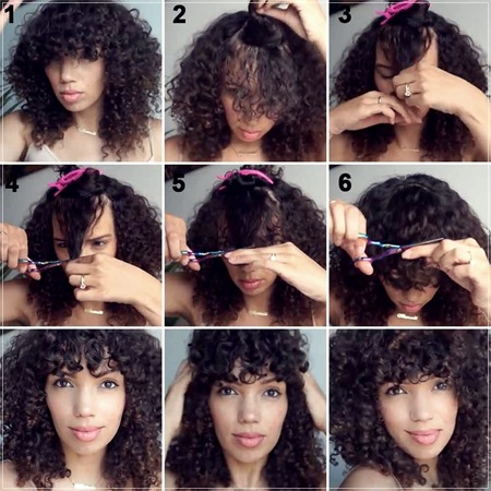 How Do You Cut Bangs On Curly Hair?-Blog - 