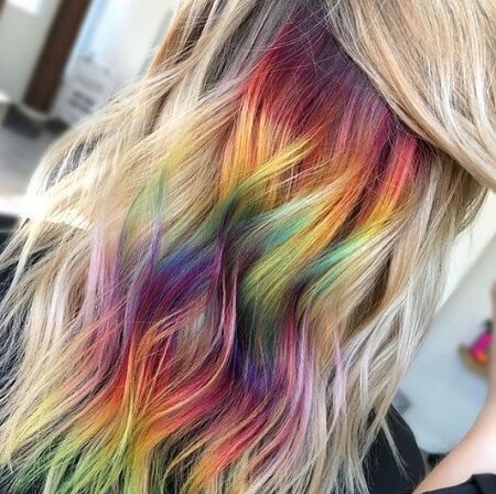 gold-and-rainbow-hair