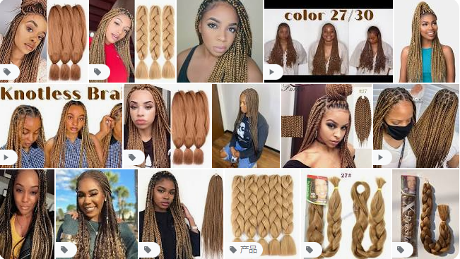 hair color 27 braids