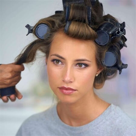 how-to-straighten-hair-with-plastic-rollers