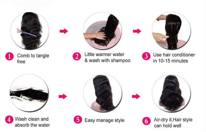 how-to-wash-headband-wig