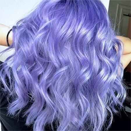 light violet hair color