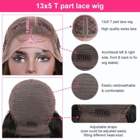 t-part-wig-cap-construction
