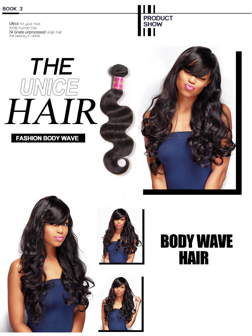 Body wave hair