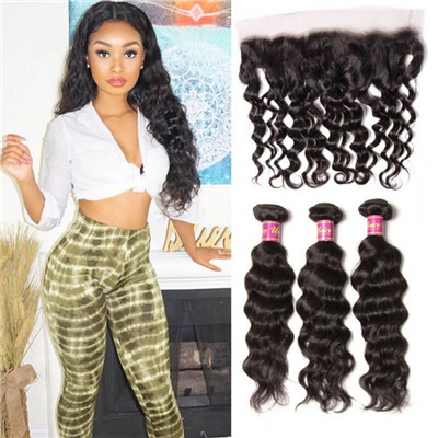 3 bundles with frontal