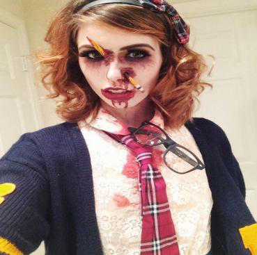 Zombie Schoolgirl