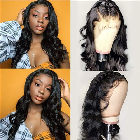 best cheap Body Wave Human Hair Lace Front Wig