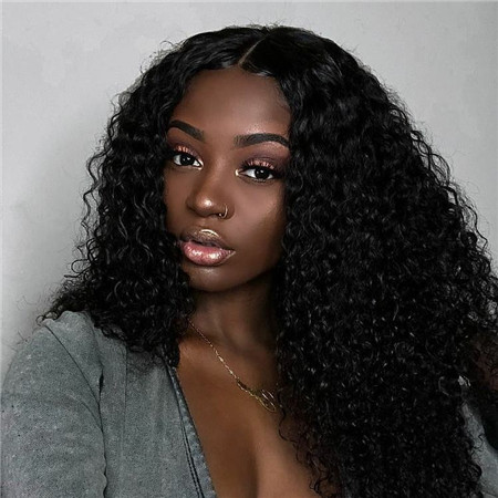 unice curly lace frontal closure
