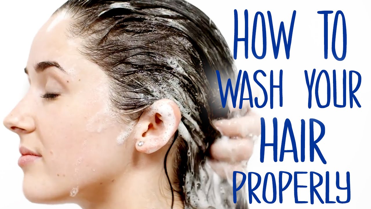 how to wash hair