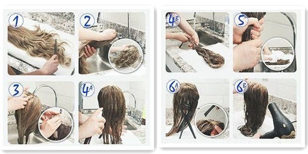 how to wash wig