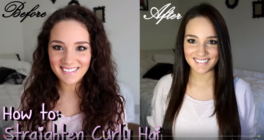 How to Straighten Curly Hair?